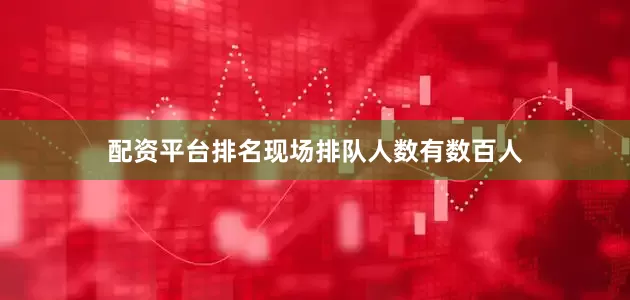 配资平台排名现场排队人数有数百人