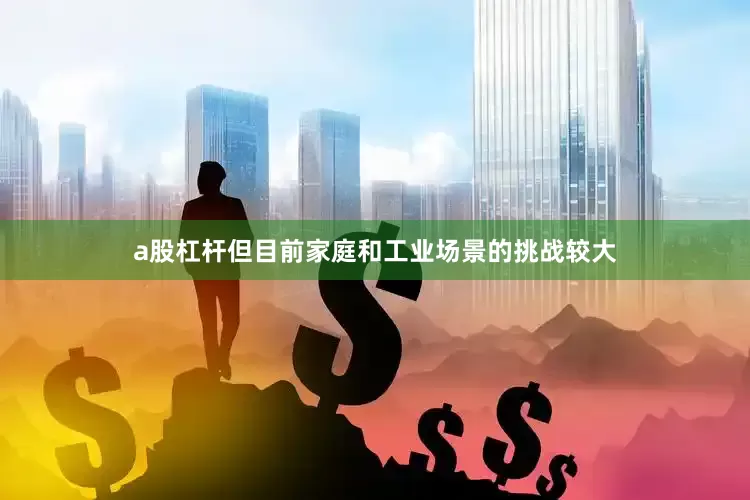 a股杠杆但目前家庭和工业场景的挑战较大